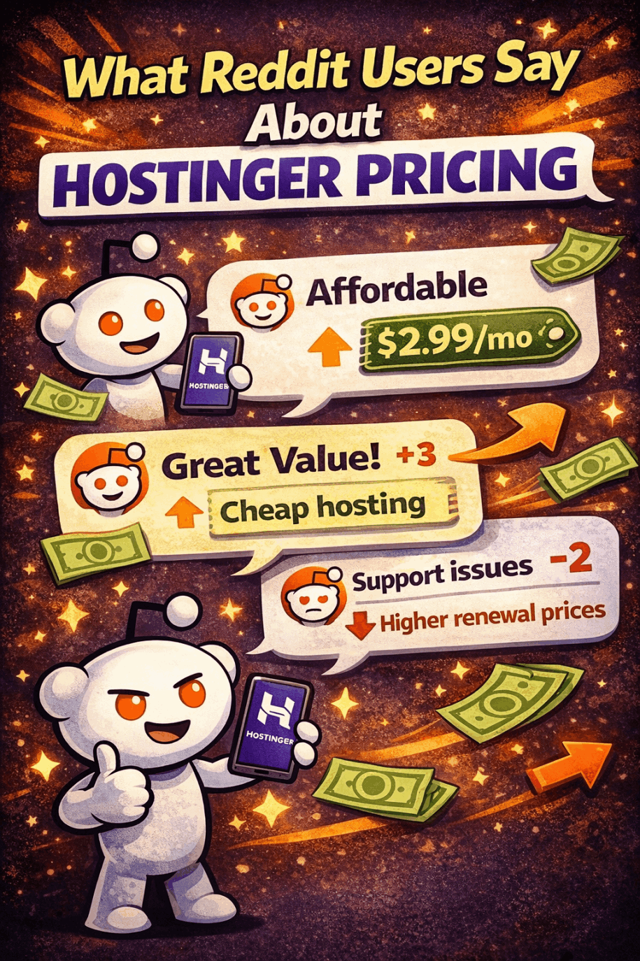 What Reddit Users Say About Hostinger Pricing