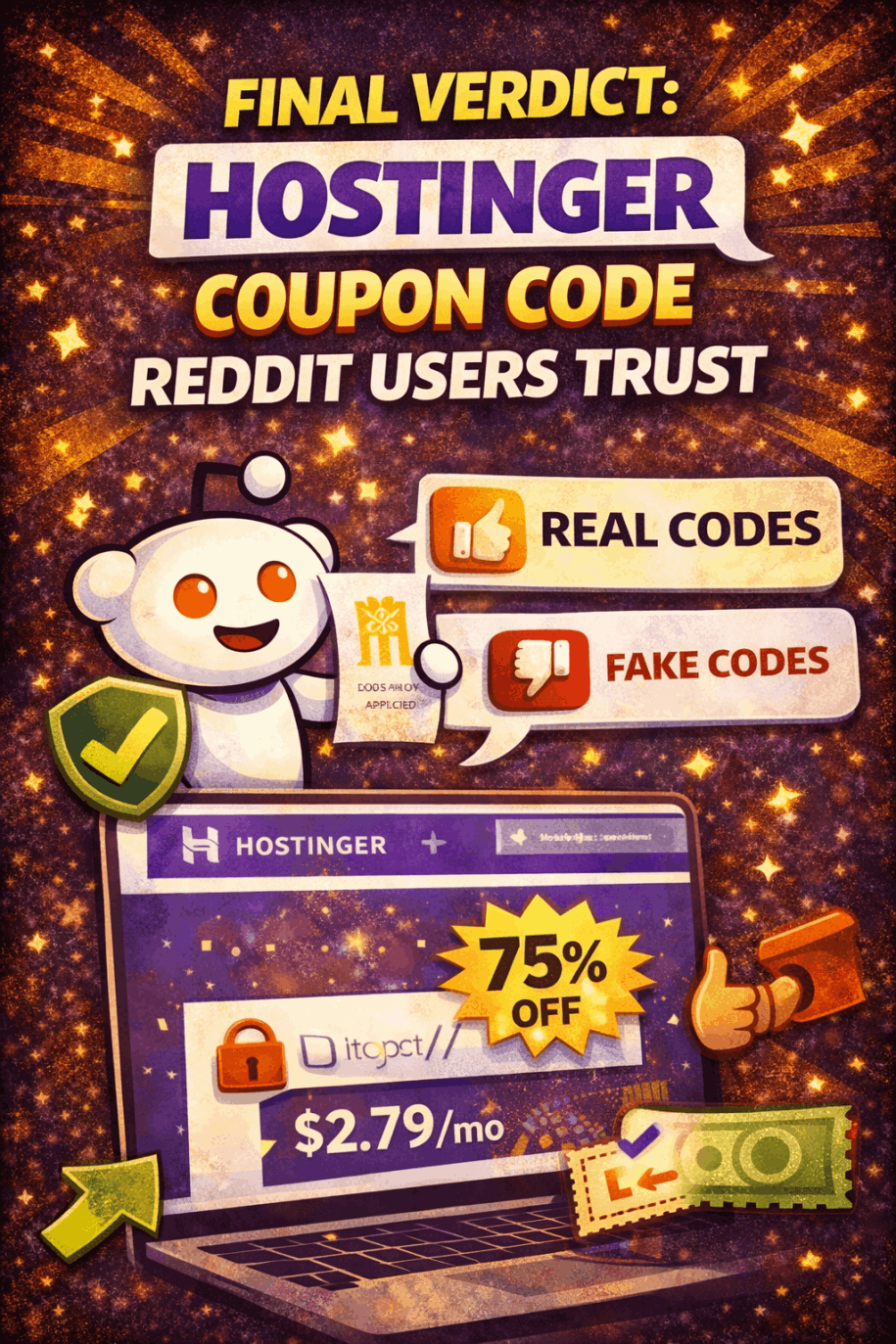 Final Verdict: Hostinger Coupon Code Reddit Users Trust