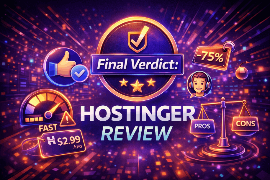 Final Verdict: Hostinger Review