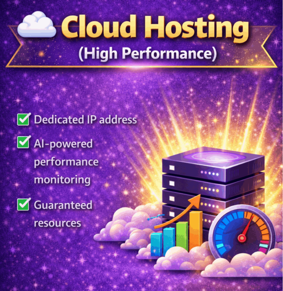 ☁️hostinger Cloud Hosting (High Performance)