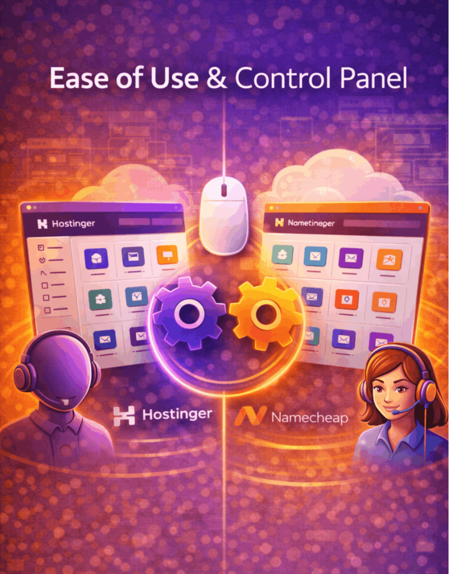 Ease of Use & Control Panel 
