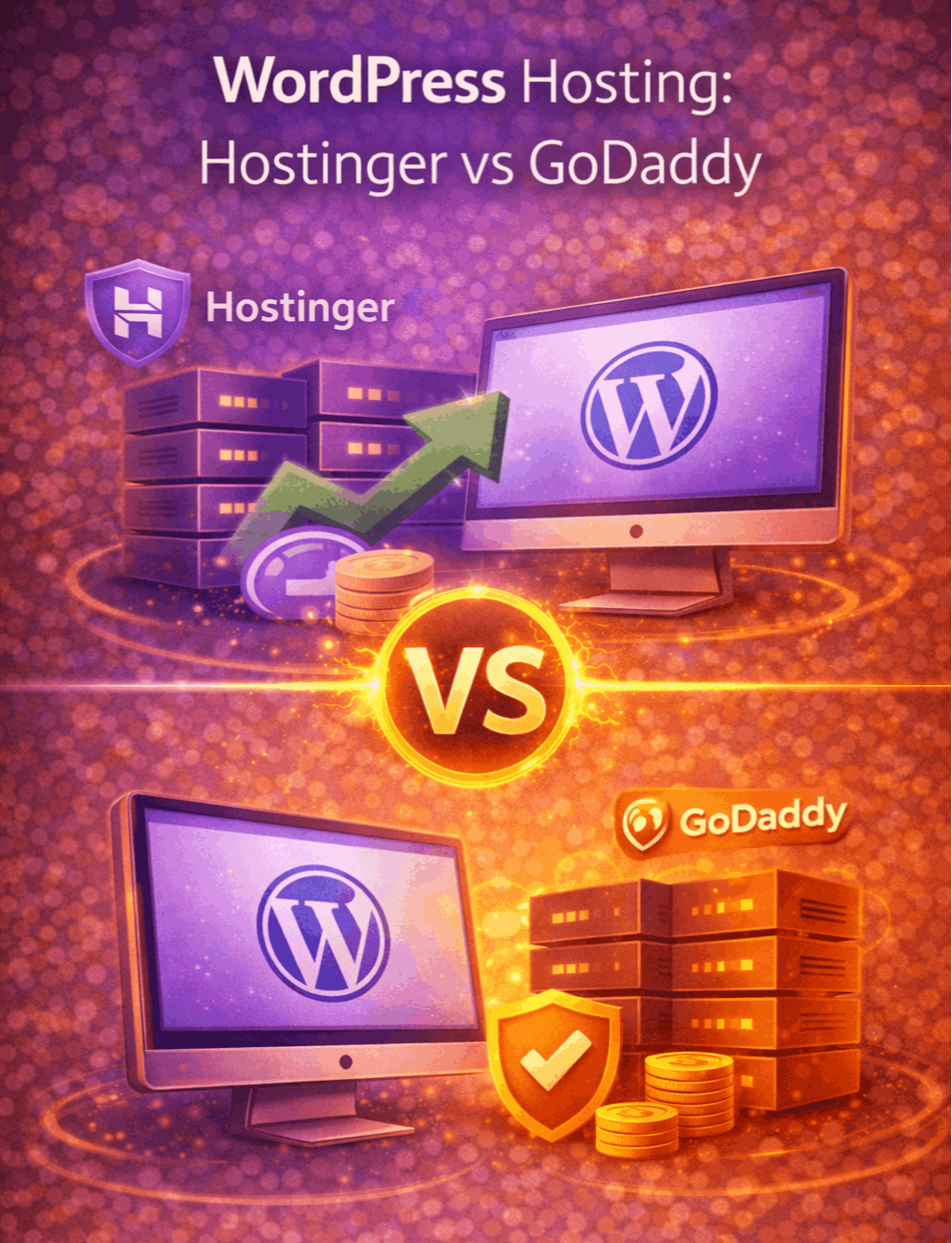 WordPress Hosting: Hostinger vs GoDaddy