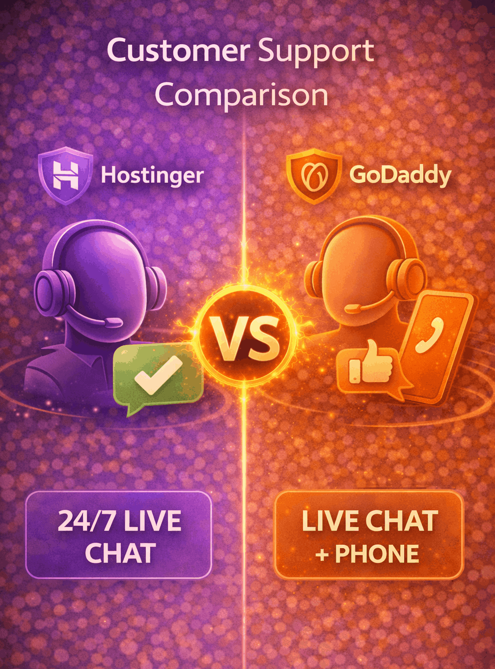 Customer Support Comparison