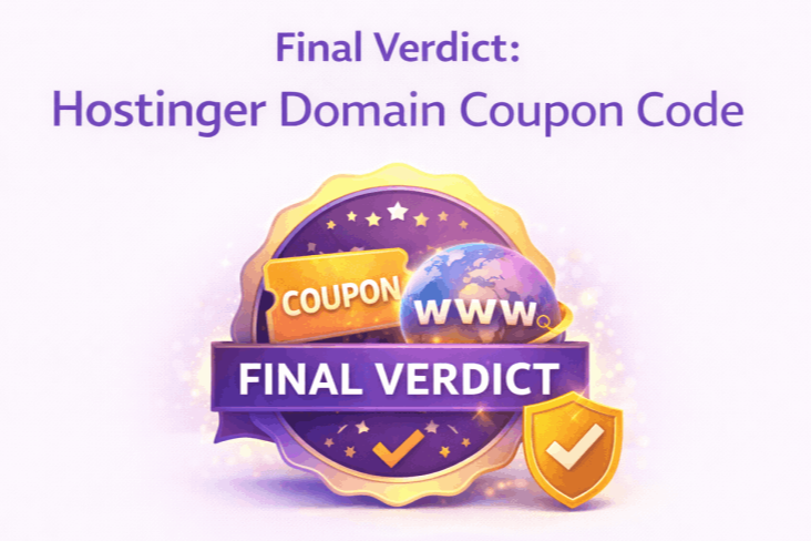 Final Verdict: Hostinger Domain Coupon Code