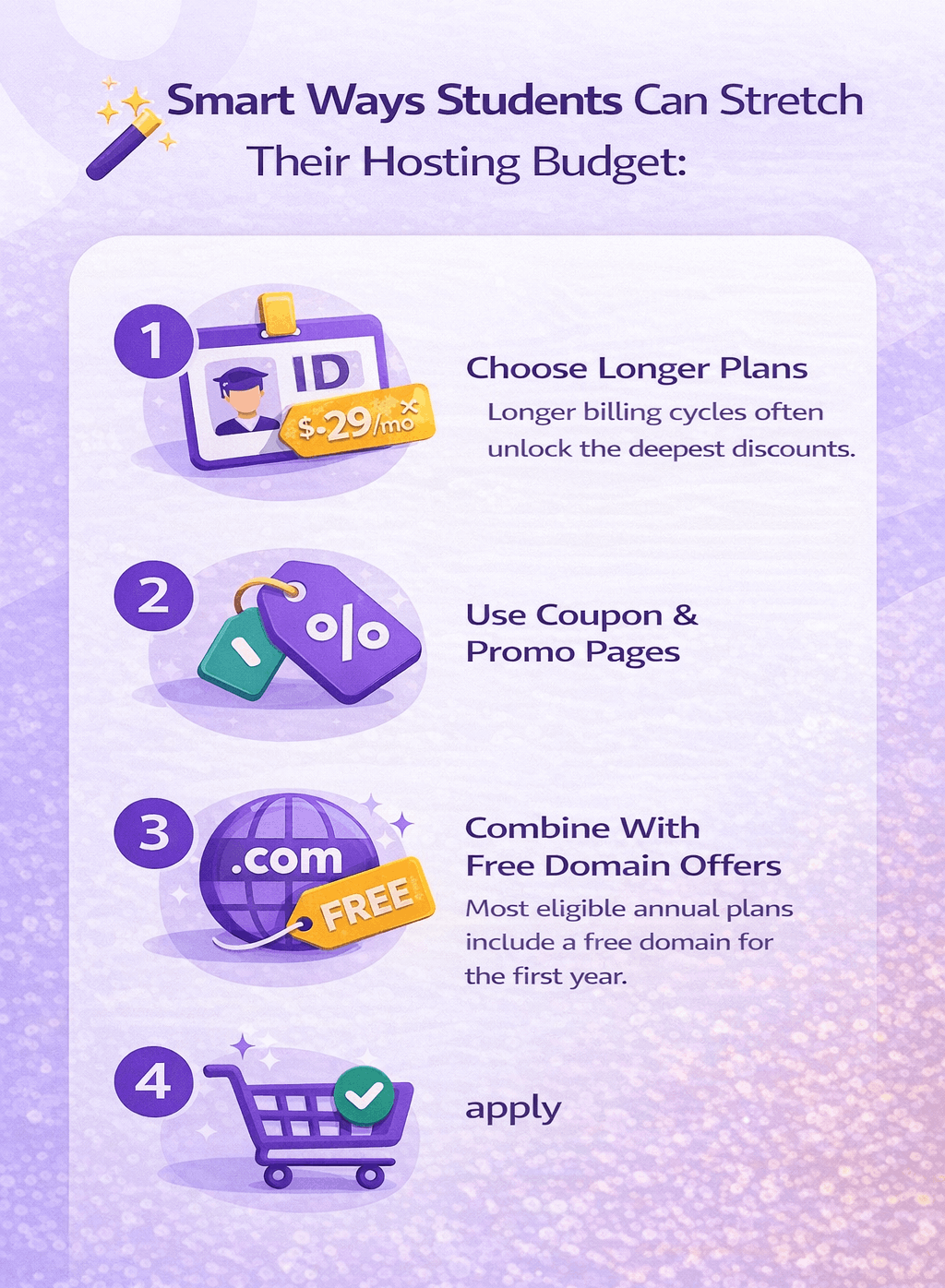 🎓 Student Hosting Tips to Save More