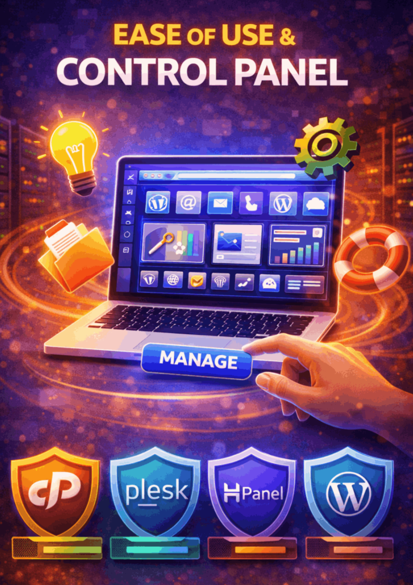 Ease of Use & Control Panel