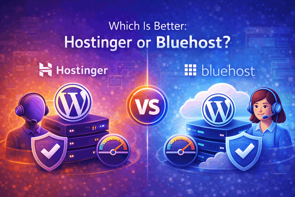 Which Is Better: Hostinger or Bluehost?