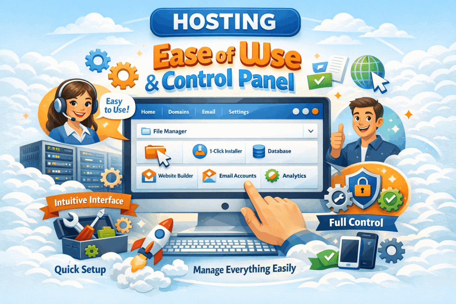 Ease of Use & Control Panel