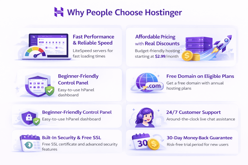 Why People Choose Hostinger